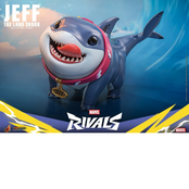 Marvel Rivals Videogame Masterpiece Series Jeff the Land Shark 11cm