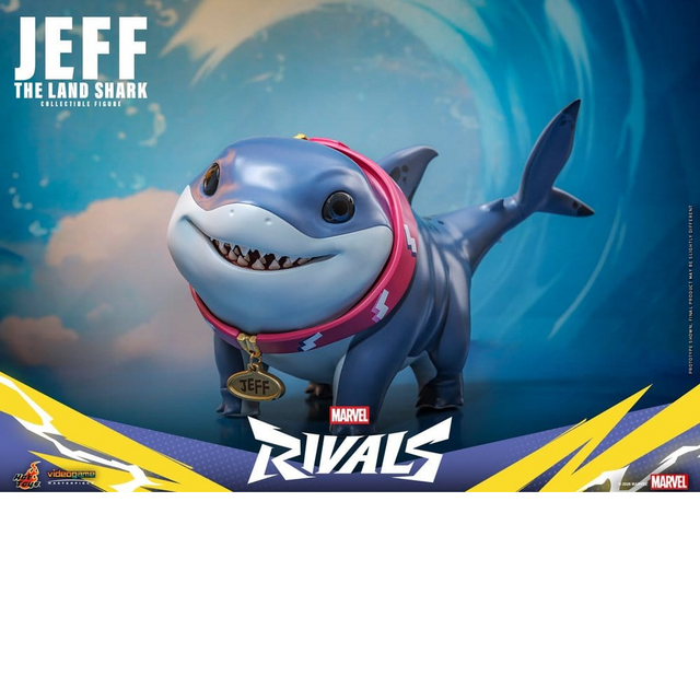 Marvel Rivals Videogame Masterpiece Series Jeff the Land Shark 11cm