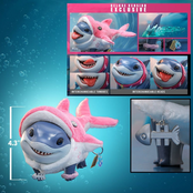 Marvel Rivals Videogame Masterpiece Series Jeff the Land Shark Deluxe Version 11cm