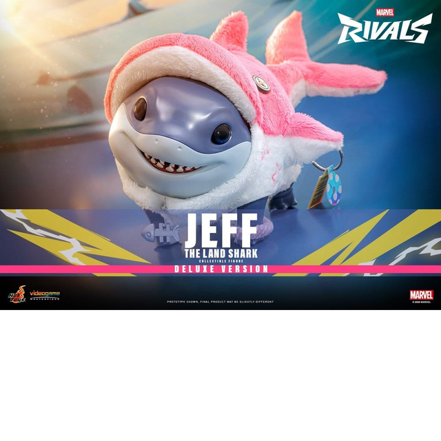 Marvel Rivals Videogame Masterpiece Series Jeff the Land Shark Deluxe Version 11cm