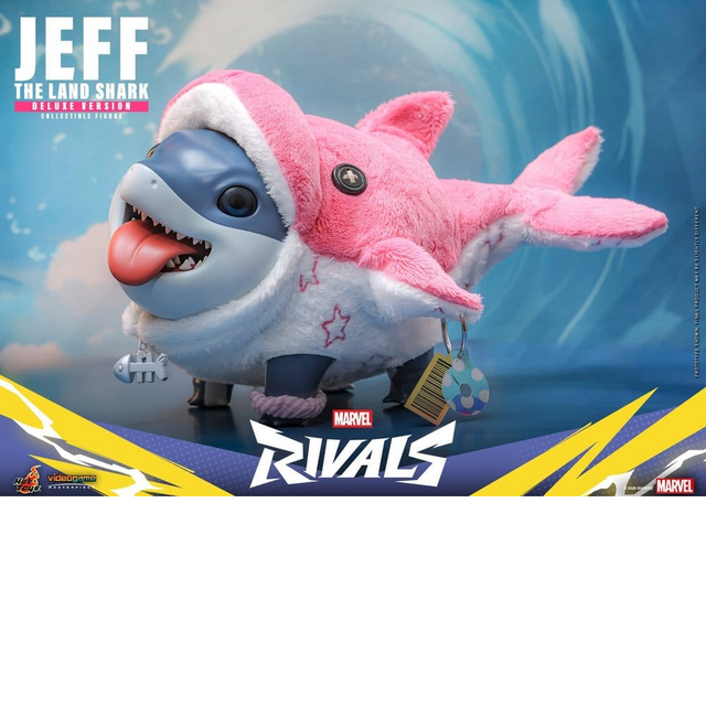 Marvel Rivals Videogame Masterpiece Series Jeff the Land Shark Deluxe Version 11cm