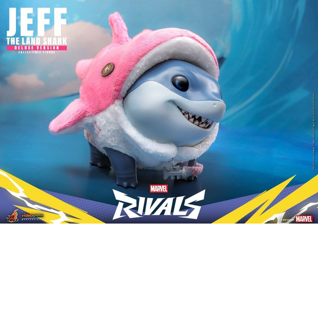 Marvel Rivals Videogame Masterpiece Series Jeff the Land Shark Deluxe Version 11cm