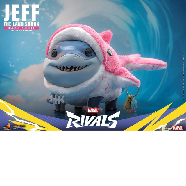 Marvel Rivals Videogame Masterpiece Series Jeff the Land Shark Deluxe Version 11cm