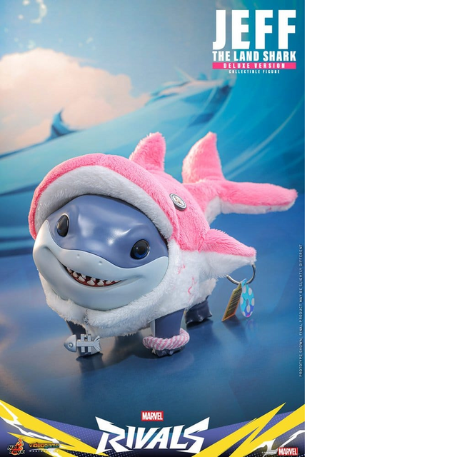 Marvel Rivals Videogame Masterpiece Series Jeff the Land Shark Deluxe Version 11cm