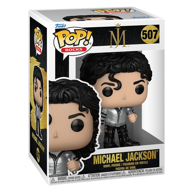 POP! Rocks Michael Jackson Bad Tour #507 Vinyl Figure 10cm