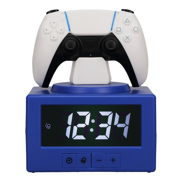 Playstation Controller Icon Alarm Clock 13cm
