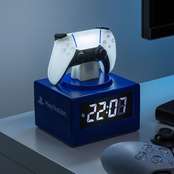 Playstation Controller Icon Alarm Clock 13cm