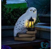 Harry Potter Hedwig LunaGlo Solar Light 26cm