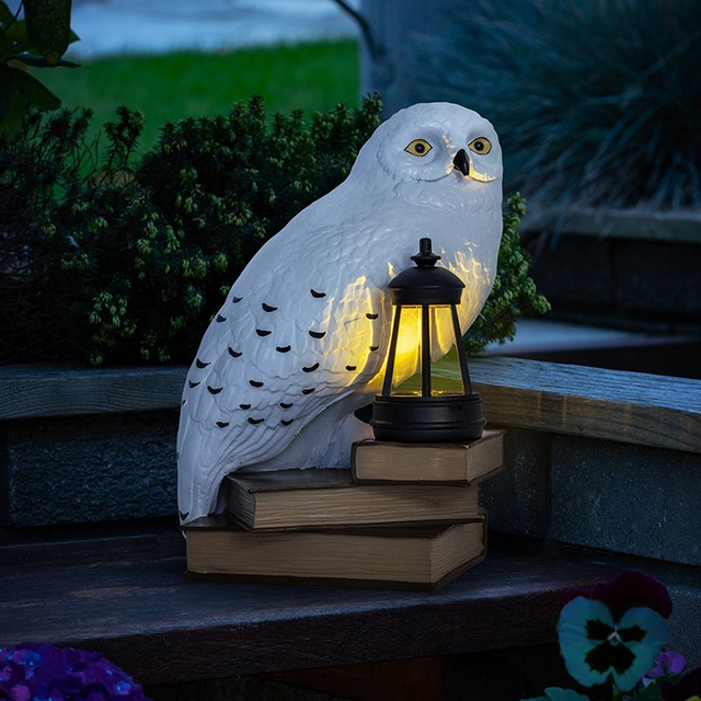 Harry Potter Hedwig LunaGlo Solar Light 26cm