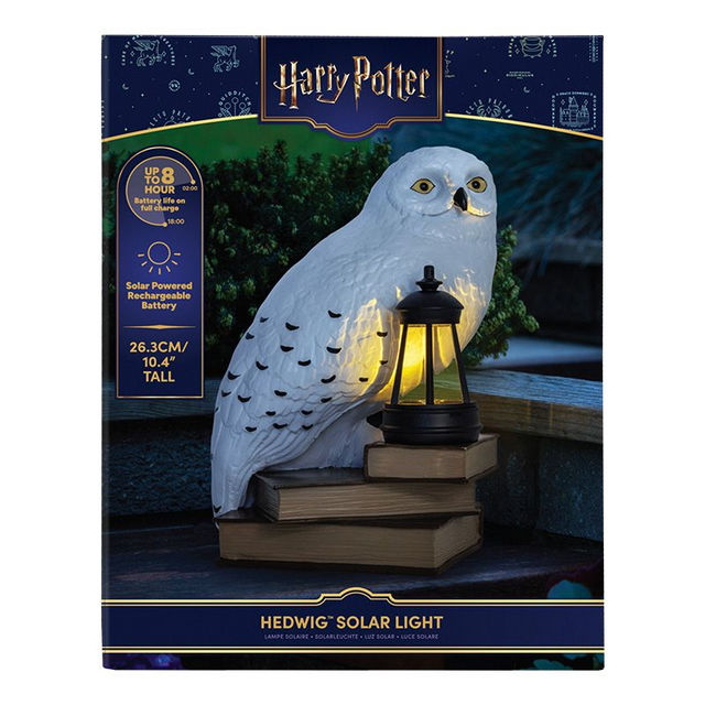 Harry Potter Hedwig LunaGlo Solar Light 26cm