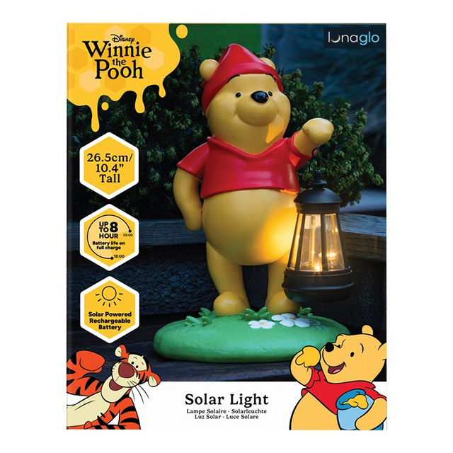 Winnie the Pooh LunaGlo Solar Light 26cm
