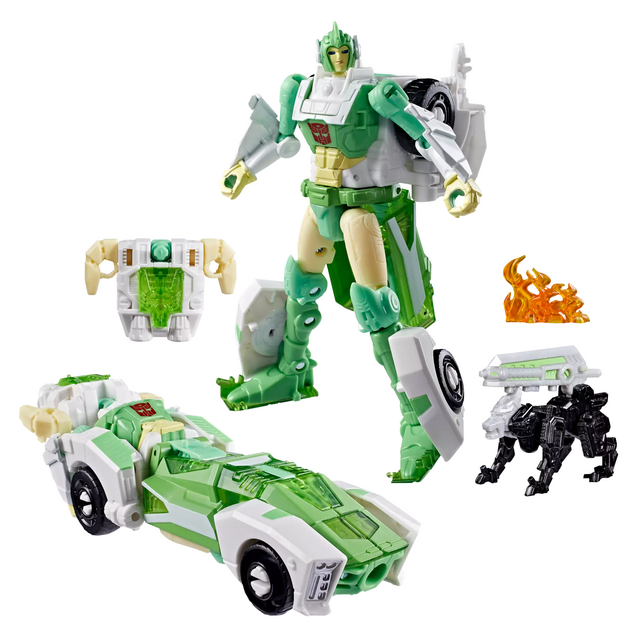Transformers War for Cybertron: Siege Deluxe Class Autobot Greenlight & Dazzlestrike