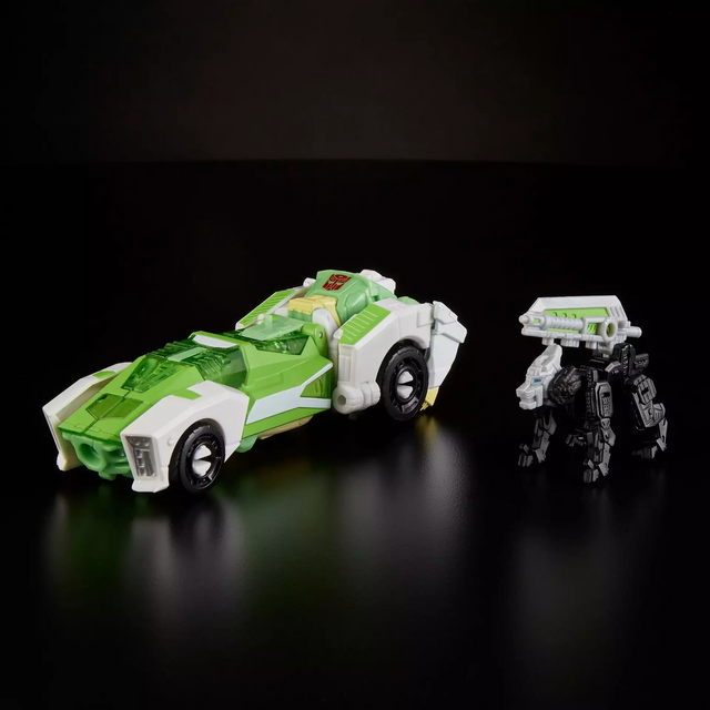 Transformers War for Cybertron: Siege Deluxe Class Autobot Greenlight & Dazzlestrike