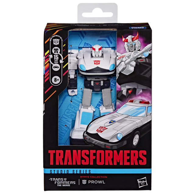 Transformers Studio Series MTMTE Collection The Transformers: The Movie Deluxe Class Prowl Action Figure 12,5cm