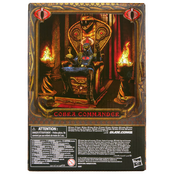 G.I. Joe Classified Series #221 Cobra Commander (Dress Uniform and Throne) Action Figure 15cm