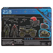 G.I. Joe Classified Series #218 Snake Eyes & Varmint ATV Vs. Stealth Viper & Cobra Stealth Flight Pod (Trubble Bubble)