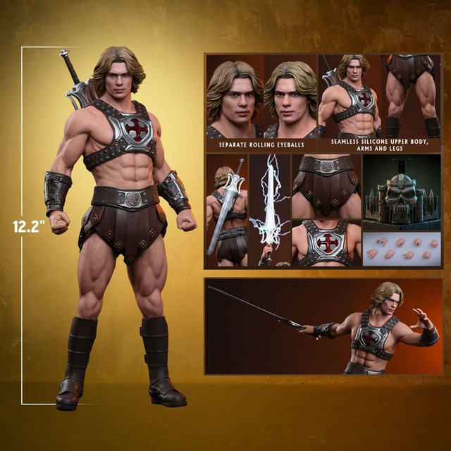 Masters of the Universe Movie Masterpiece He-Man Action Figure 31cm