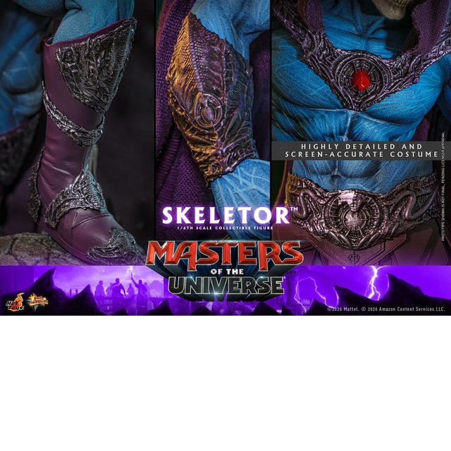 Masters of the Universe Movie Masterpiece Skeletor Action Figure 31cm