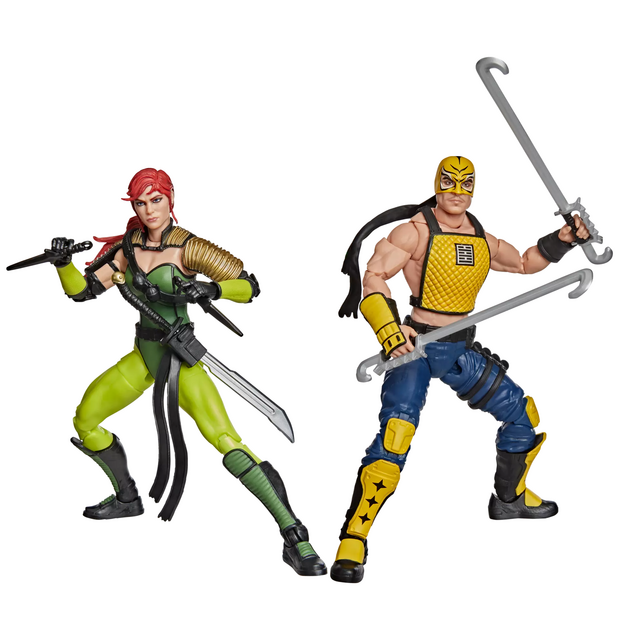 G.I. Joe Classified Series #212 Ninja Force Scarlett and T'Jbang