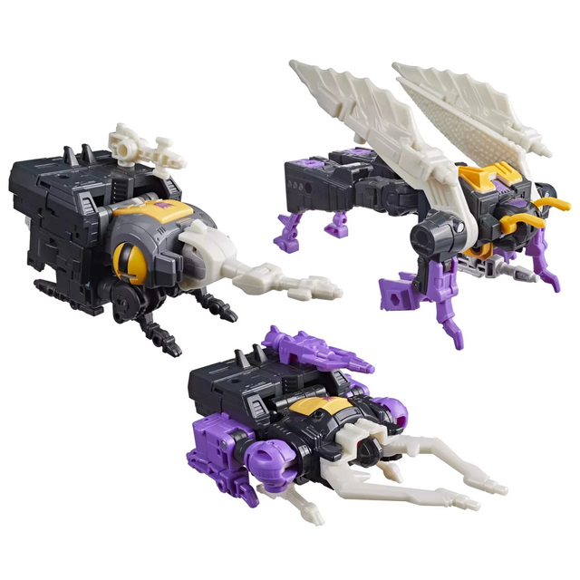 Transformers the Movie Insecticon Bombshell, Shrapnell & Kickback 3-Pack