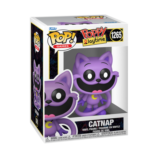 POP! Games Poppy Playtime Catnap #1265 Vinyl Figure 10cm