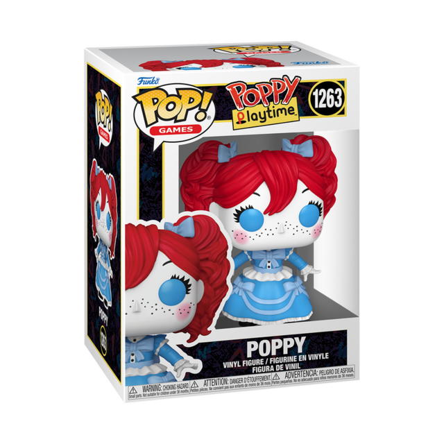 POP! Games Poppy Playtime Poppy #1263 Vinyl Figure 10cm