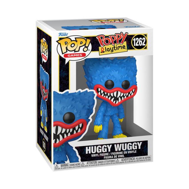 POP! Games Poppy Playtime Huggy Wuggy #1262 Vinyl Figure 10cm