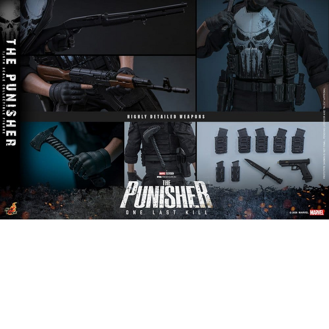 Marvel Television Masterpiece The Punisher Action Figure 31cm