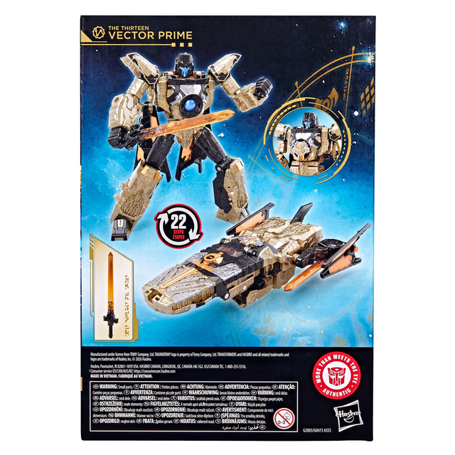 Transformers Age of the Primes Voyager Class The Thirteen Vector Prime 17,5cm