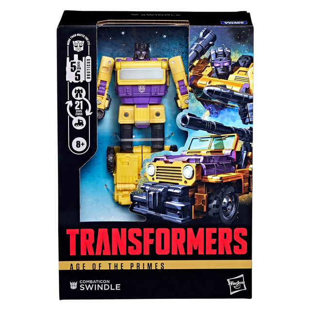 Transformers Age of the Primes Voyager Class Combaticon Swindle 16,5cm