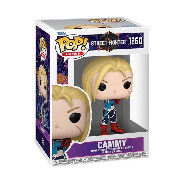 POP! Games Street Fighter 6 Cammy #1260 Vinyl Figure 10cm