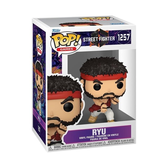 POP! Games Street Fighter 6 Ryu #1257 Vinyl Figure 10cm