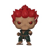 POP! Games Street Fighter 6 Akuma + Chase #1261 Vinyl Figure 10cm