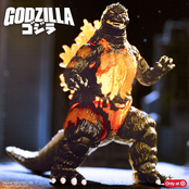 Godzilla Toho Super Kaiju Action Figure Wave 2 Burning Godzilla '95