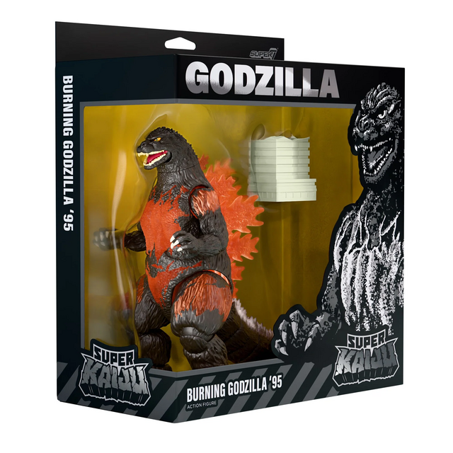 Godzilla Toho Super Kaiju Action Figure Wave 2 Burning Godzilla '95