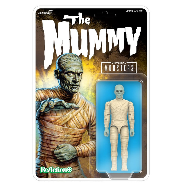 Universal Monsters ReAction+ The Mummy Action Figure 10cm