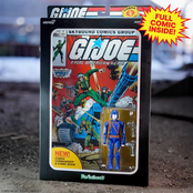 G.I. Joe ReAction+ Cobra Commander (Skybound Comic Box Series, Issue #1) Action Figure 10cm