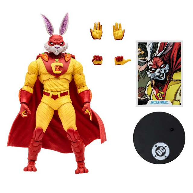 McFarlane Vault Collection DC Multiverse Captain Carrot (Justice League Incarnate) Action Figure 18cm