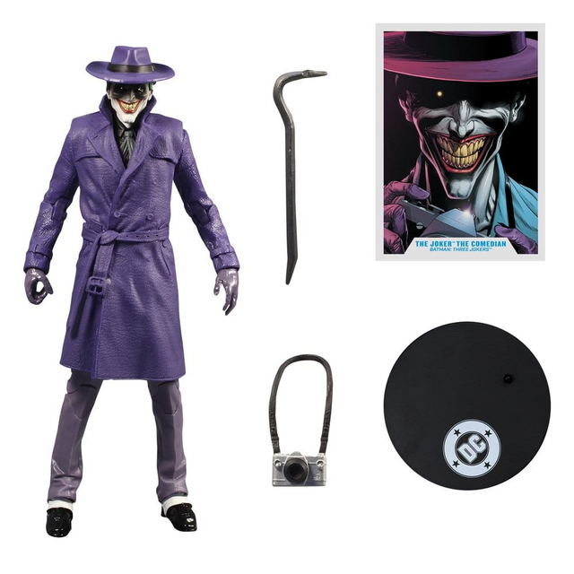 McFarlane Vault Collection DC Multiverse The Joker (The Comedian) (Batman: Three Jokers) Action Figure 18cm