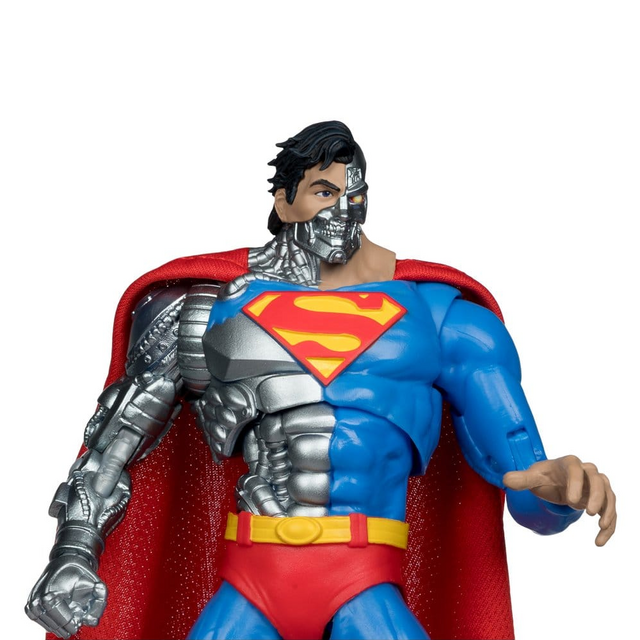 McFarlane Vault Collection DC Multiverse Cyborg Superman (The Returns of Superman) Action Figure 18cm