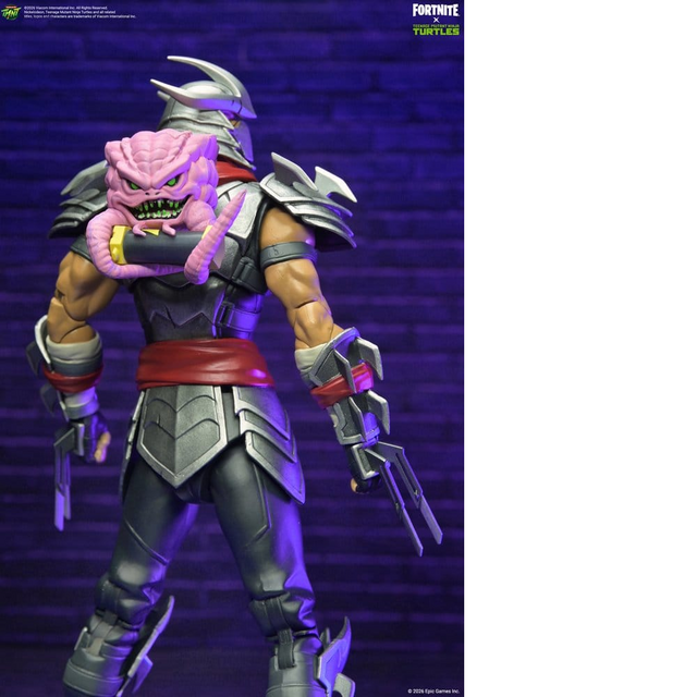 Teenage Mutant Ninja Turtles x Fortnite Shredder Action Figure 18cm