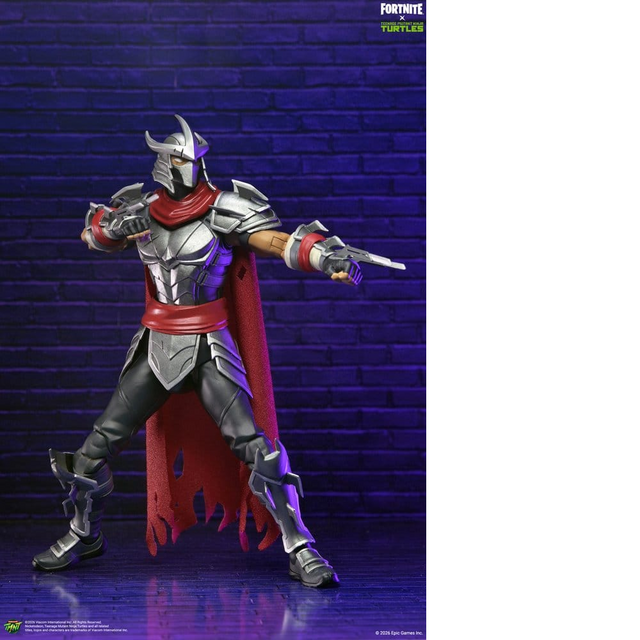 Teenage Mutant Ninja Turtles x Fortnite Shredder Action Figure 18cm