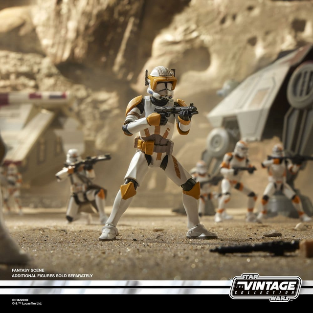Star Wars Episode III Vintage Collection Anakin Skywalker & Clone Commander Cody (Utapau) Action Figure 2-Pack 10cm