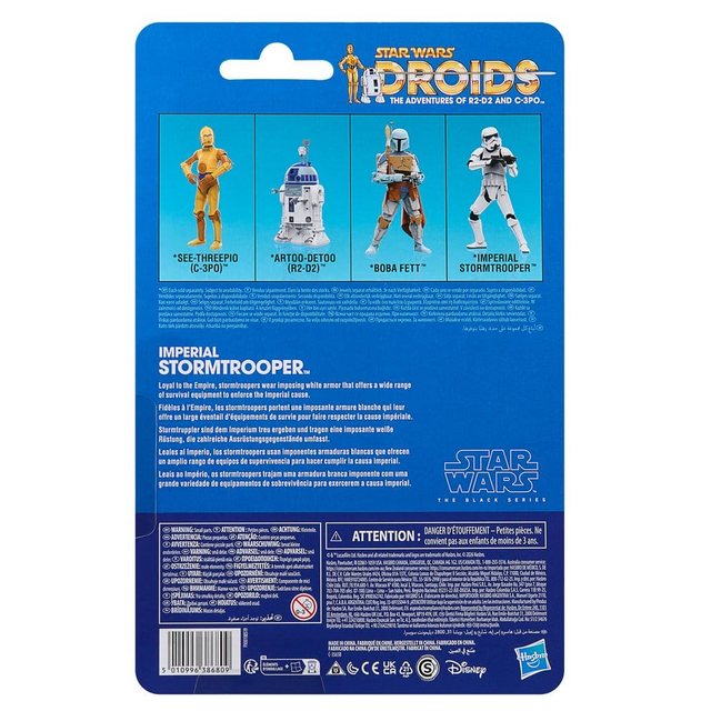 Star Wars: Droids Black Series Imperial Stormtrooper Action Figure 15cm