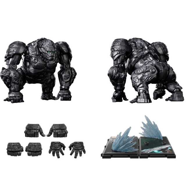 Transformers Classic Class 04 Optimus Primal Beast Plastic Model Kit 9cm