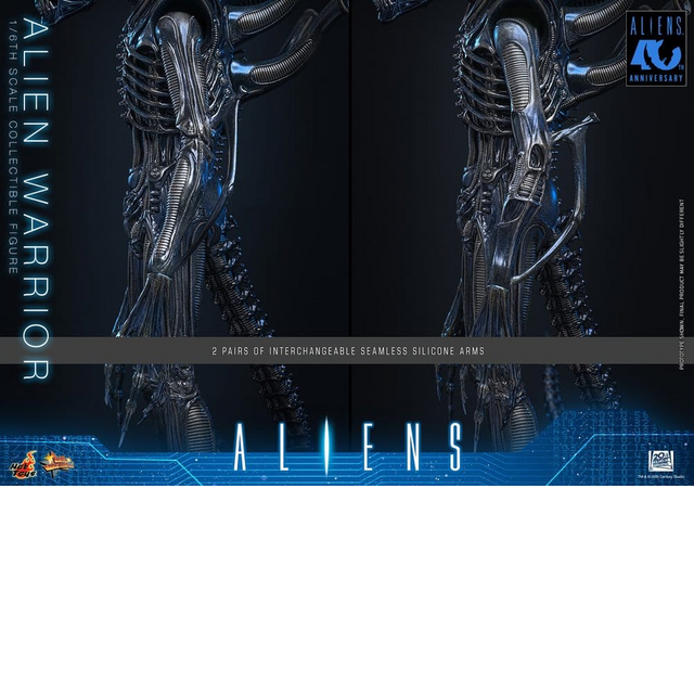 Alien Movie Masterpiece Action Figure 1/6 Alien Warrior 39cm