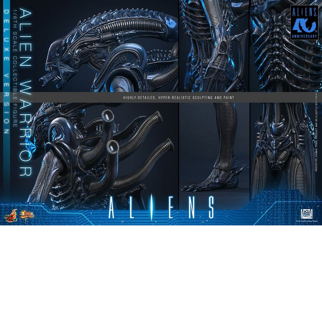 Alien Movie Masterpiece Action Figure 1/6 Alien Warrior Deluxe 39cm