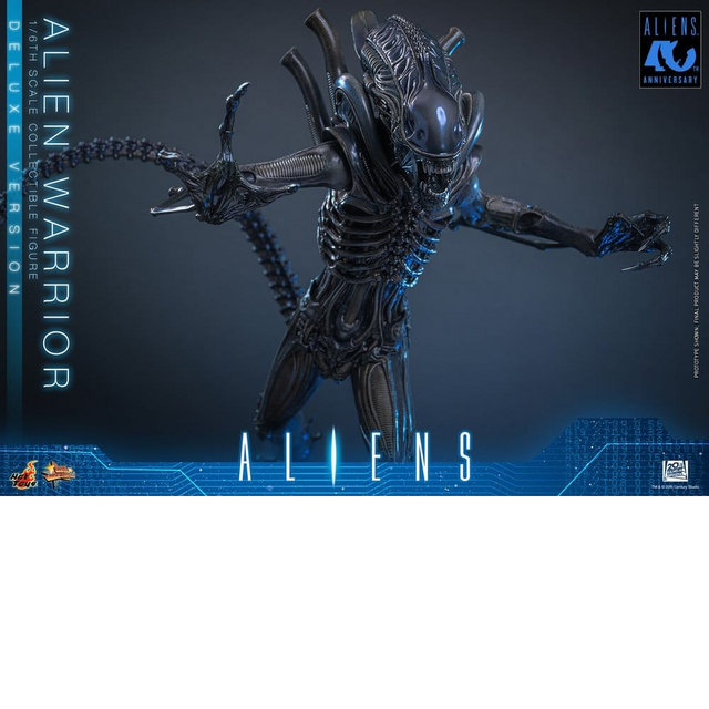 Alien Movie Masterpiece Action Figure 1/6 Alien Warrior Deluxe 39cm