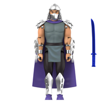 Teenage Mutant Ninja Turtles ReAction+ Wave 01 Shredder 10cm
