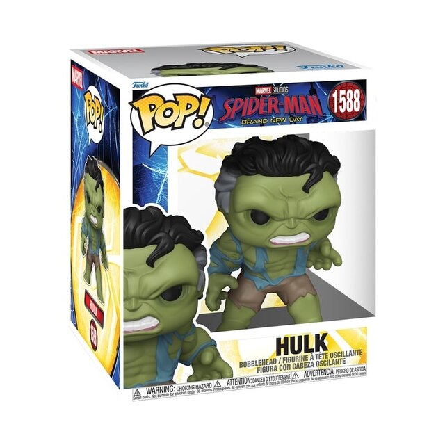 POP! Spider-Man Brand New Day Hulk #1588 Bobblehead 15cm